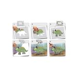 5 Pochoirs artistiques géants - les Dinosaures thumbnail