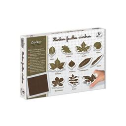 Kit herbier feuilles d'arbre - Kit outils tampons