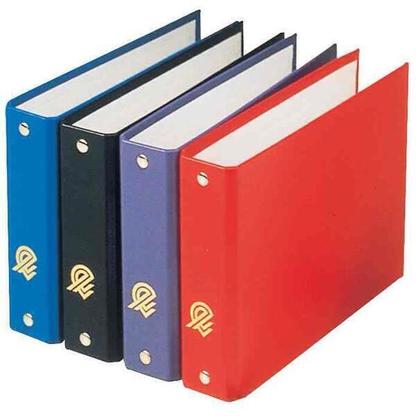 Classeur 2 anneaux A5 à l'italienne dos 40 mm couleur aléatoire