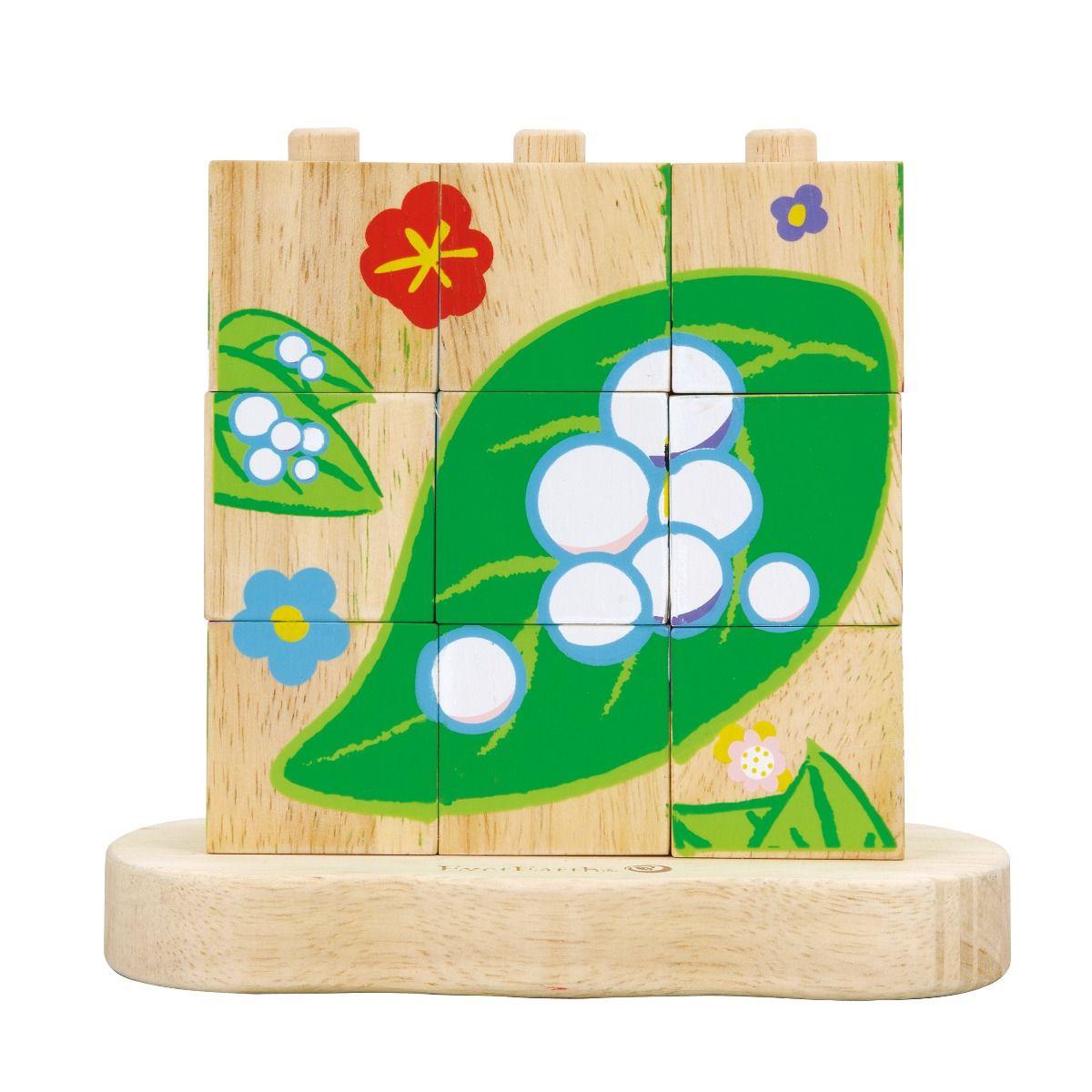 Puzzle De la chenille au papillon thumbnail
