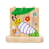 Puzzle De la chenille au papillon thumbnail