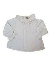 CYRILLUS Blouse blanche fille 12 mois thumbnail