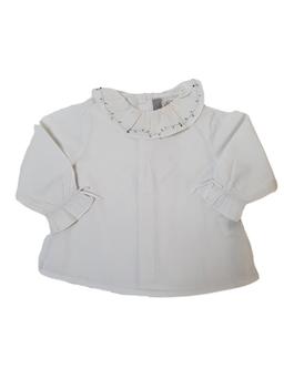 CYRILLUS Blouse blanche fille 12 mois