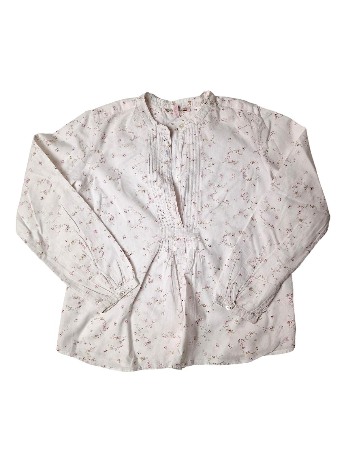 BONPOINT blouse fleurs 8 ans