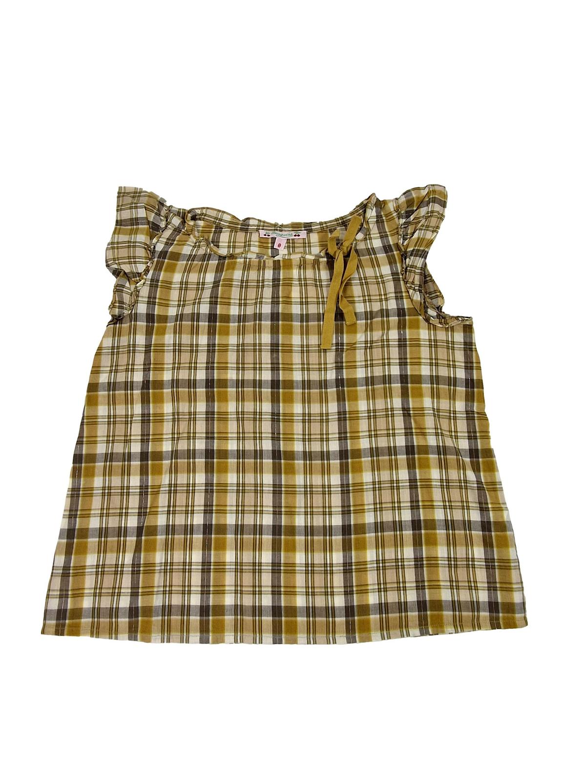 BONPOINT blouse fille 8 ans