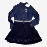 IKKS 10 ans Robe marine avec tulle thumbnail