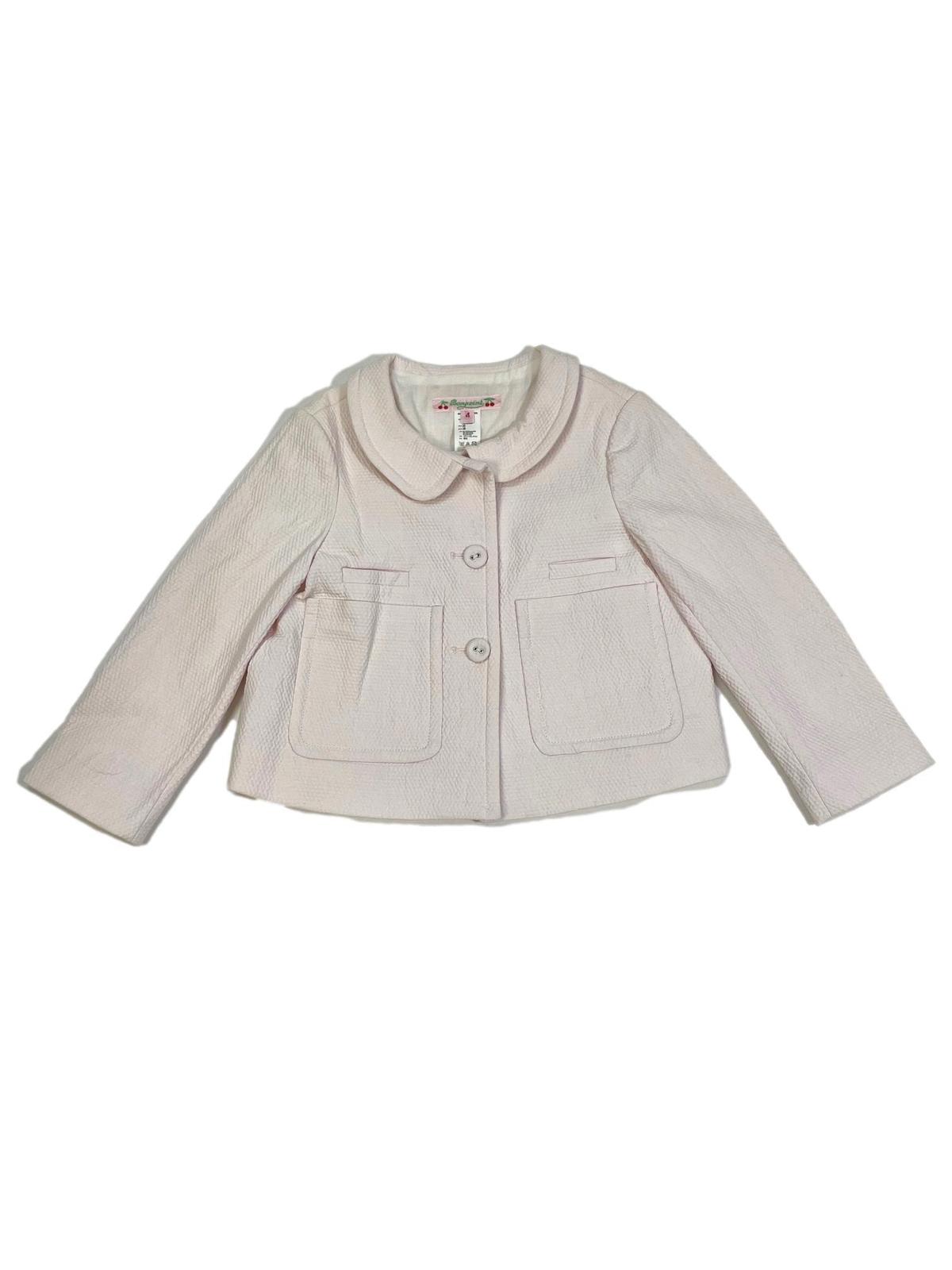 BONPOINT manteau veste rose 4 ans