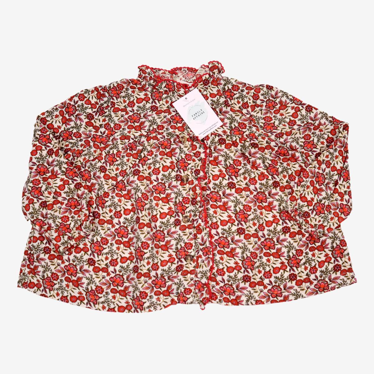 MONOPRIX 3 ans blouse fleurie