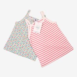 PETIT BATEAU 3 ans lot 2 débardeur motifs