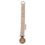 Attache tétine en bois et coton bio Doeskin thumbnail