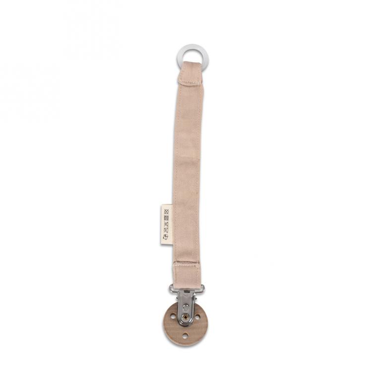 Attache tétine en bois et coton bio Doeskin thumbnail