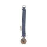 Attache tétine en bois et coton bio Muddly Blue thumbnail