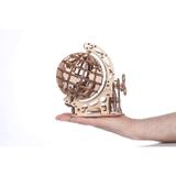 Globe petit modèle - maquette 3D mobile en bois thumbnail
