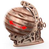 Globe petit modèle - maquette 3D mobile en bois thumbnail