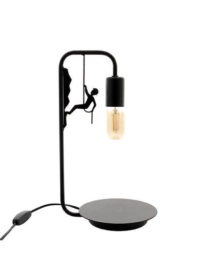 Lampe à poser noire alpiniste