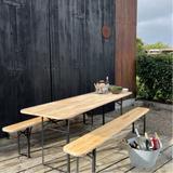 Ensemble table et banc de jardin Brasseur Lot de 10 thumbnail