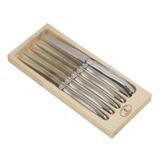 Coffret 6 couteaux steak inox laguiole thumbnail