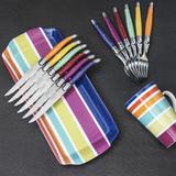 Coffret 6 couteaux laguiole irise assortis thumbnail