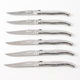 Coffret 6 couteaux laguiole inox fermant thumbnail