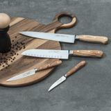 Couteau chef en olivier 20 cm thumbnail