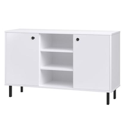 Meuble à deux portes blanc