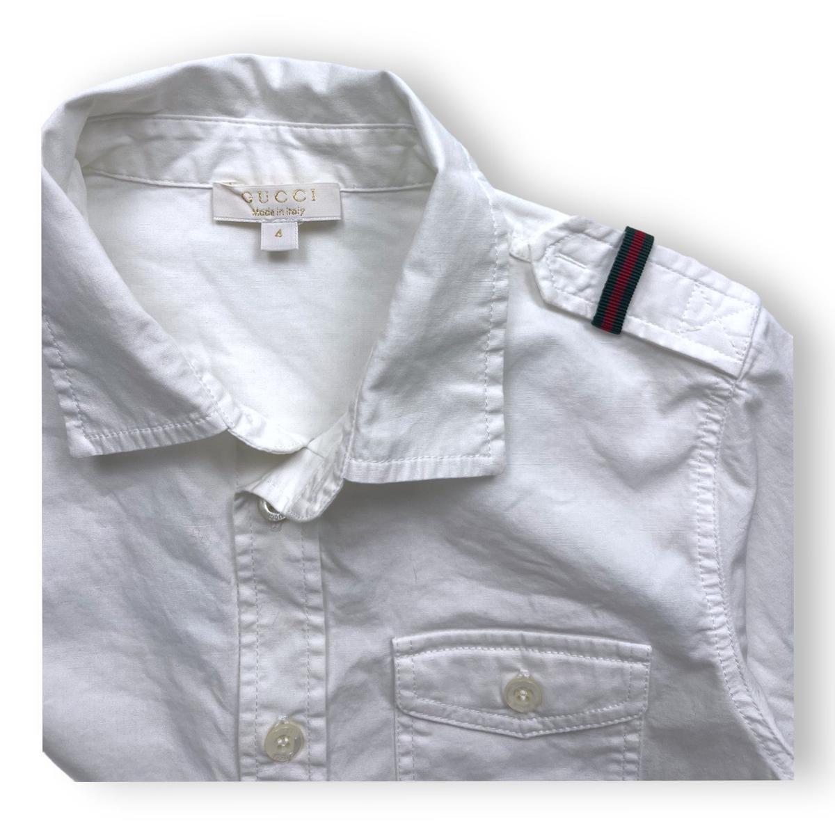 GUCCI, Chemise blanche, 4 ans thumbnail