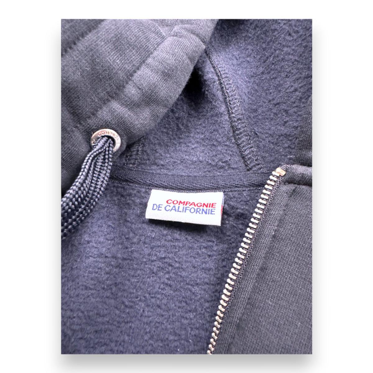 COMPAGNIE DE CALIFORNIE, Sweat noir zippé, 12 ans thumbnail