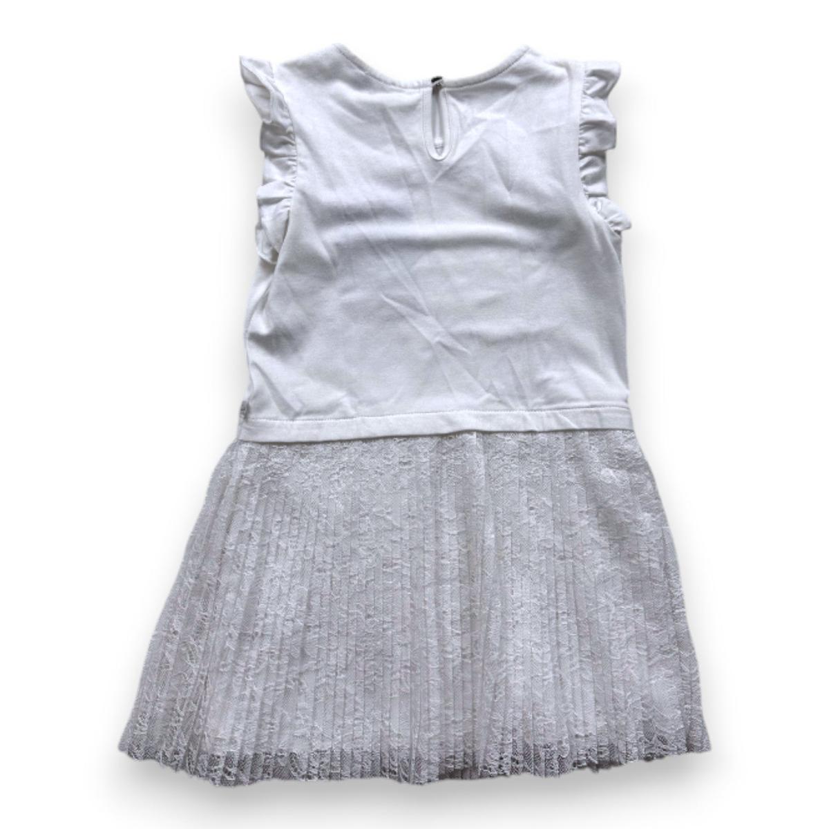 IKKS, Robe blanc avec détails, 3 ans thumbnail