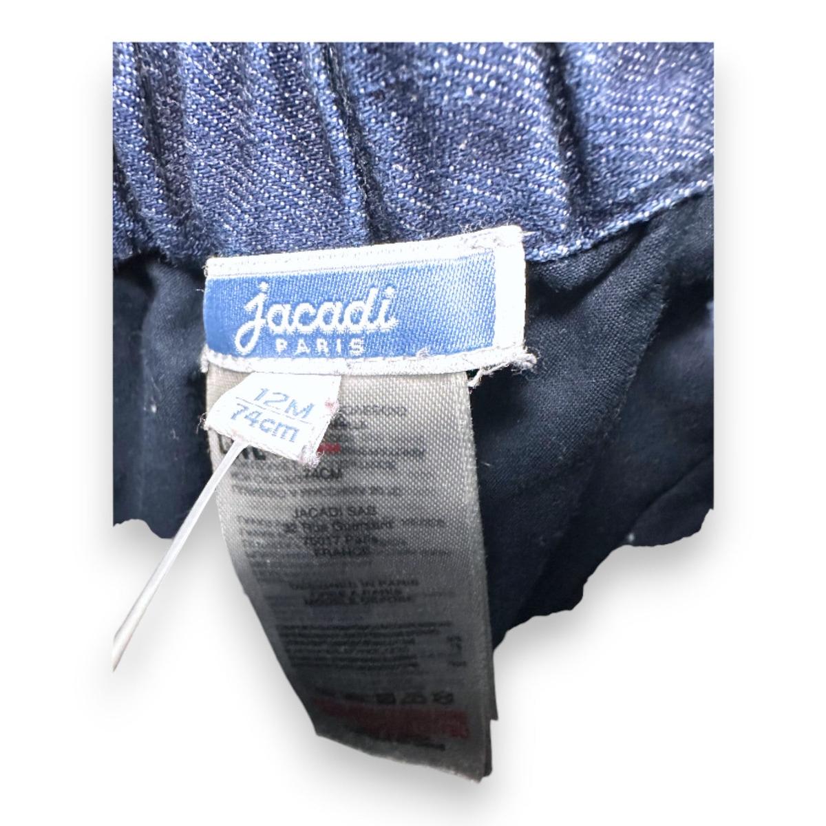 JACADI, Short en jean, 12 mois thumbnail