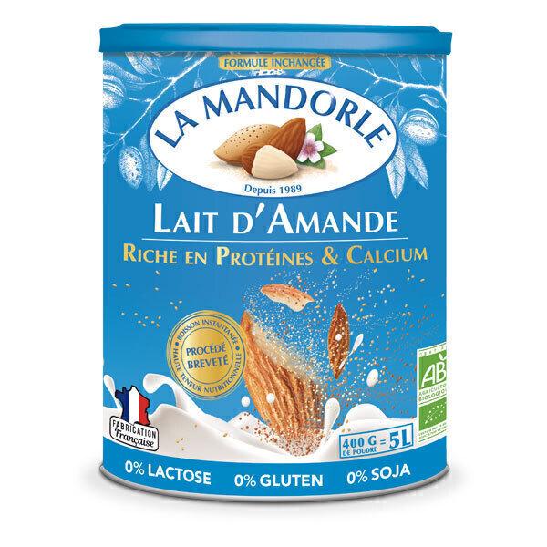 Lait d'amande Protéines et calcium 400g