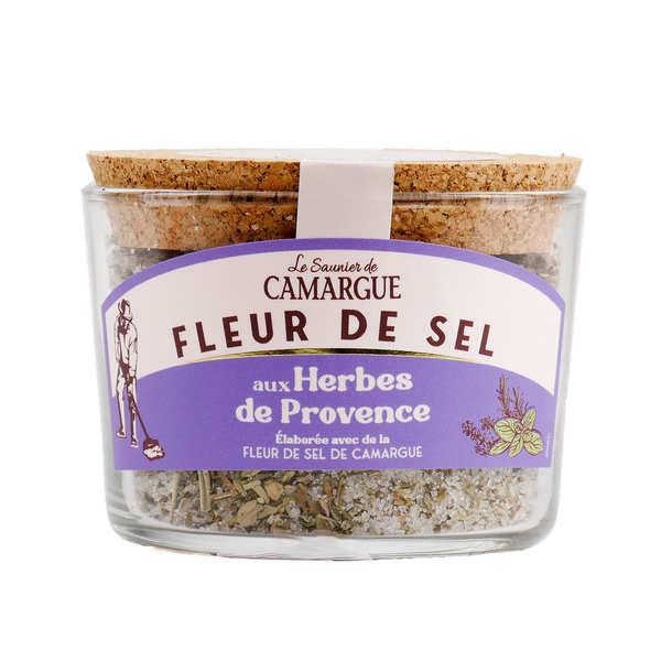 Fleur de sel de Camargue bio aromatisée aux Herbes de Provence
