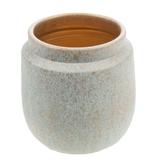 Vase Galassia blanc et or 20 cm thumbnail