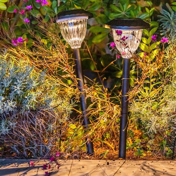 2 Torches solaires à planter H74CM thumbnail