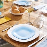 Assiette bleue 21 x 19,6 cm thumbnail