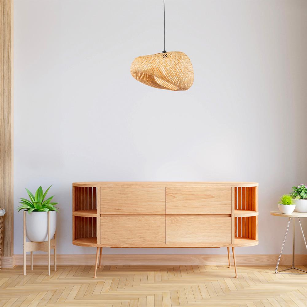 Suspension design bambou naturel thumbnail