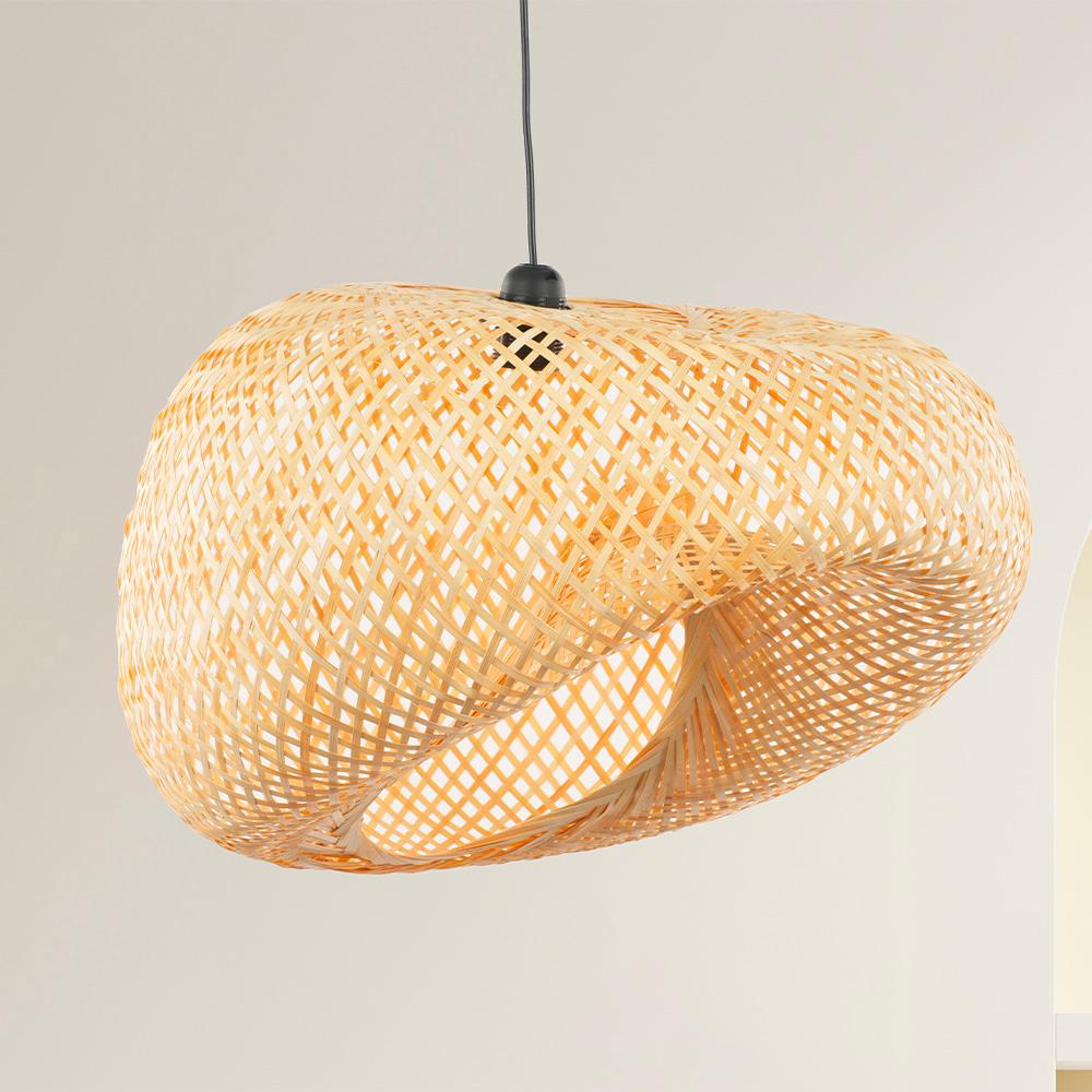 Suspension design bambou naturel thumbnail