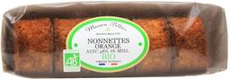 Nonnettes fourrés à l'orange 48% de miel 160g BIO