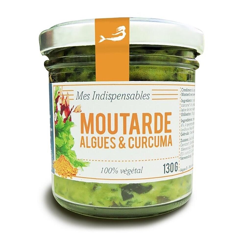 Moutarde aux algues et curcuma 130g bio