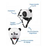 Casque velo et trotinette  Panda 3D  taille M thumbnail