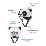 Casque velo et trottinette panda 3D taille S thumbnail