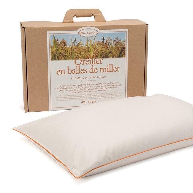 Oreiller en balles de Millet - 40 x 60 cm thumbnail