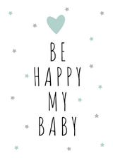 Affiche Enfant - Nuage - Chambre Bébé Garcon Fille thumbnail