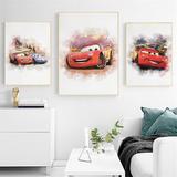 Affiche Cars - 30x40cm - Chambre Bébé Garcon Fille thumbnail