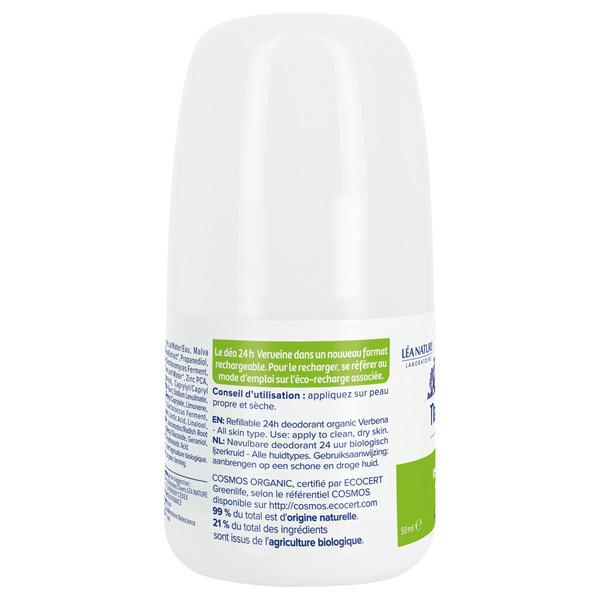 Déodorant rechargeable verveine 50ml thumbnail