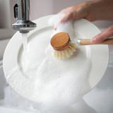 Brosse à vaisselle réutilisable - Bambou - Poils souples (Sisal) thumbnail