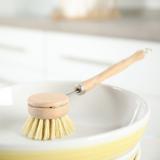 Brosse à vaisselle réutilisable - Bambou - Poils souples (Sisal) thumbnail