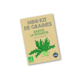 mini kit de graines bio de juliette la roquette