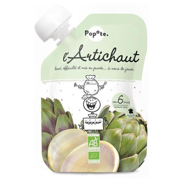 Gourde L'Artichaut Dès 4-6 mois 120g thumbnail
