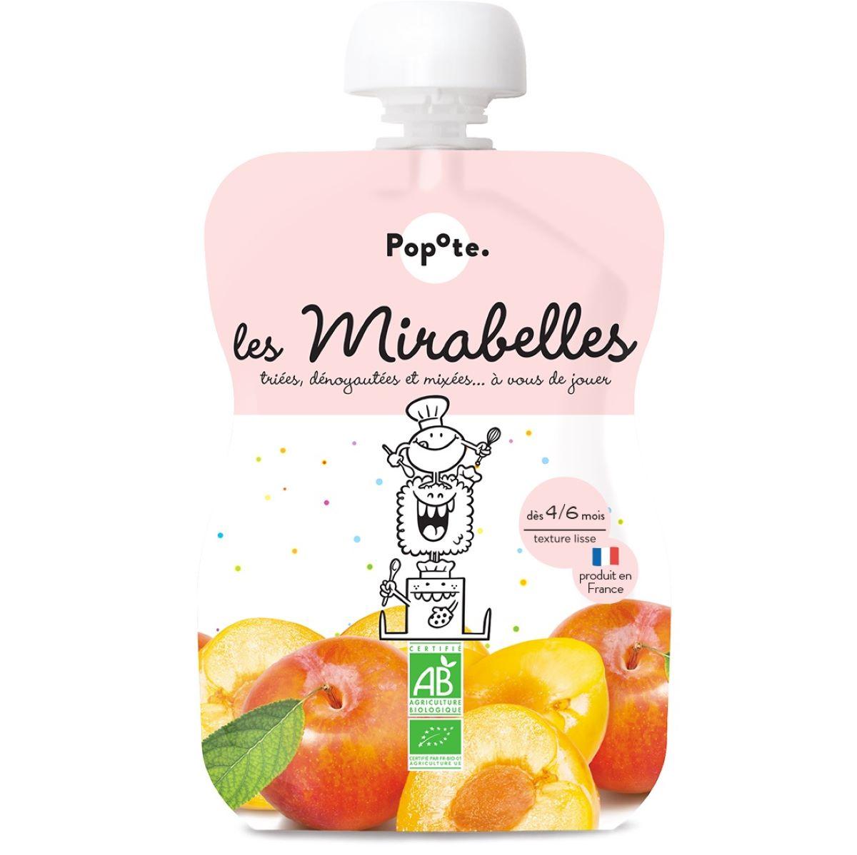 Gourde Les Mirabelles Dès 4-6 mois 120g thumbnail