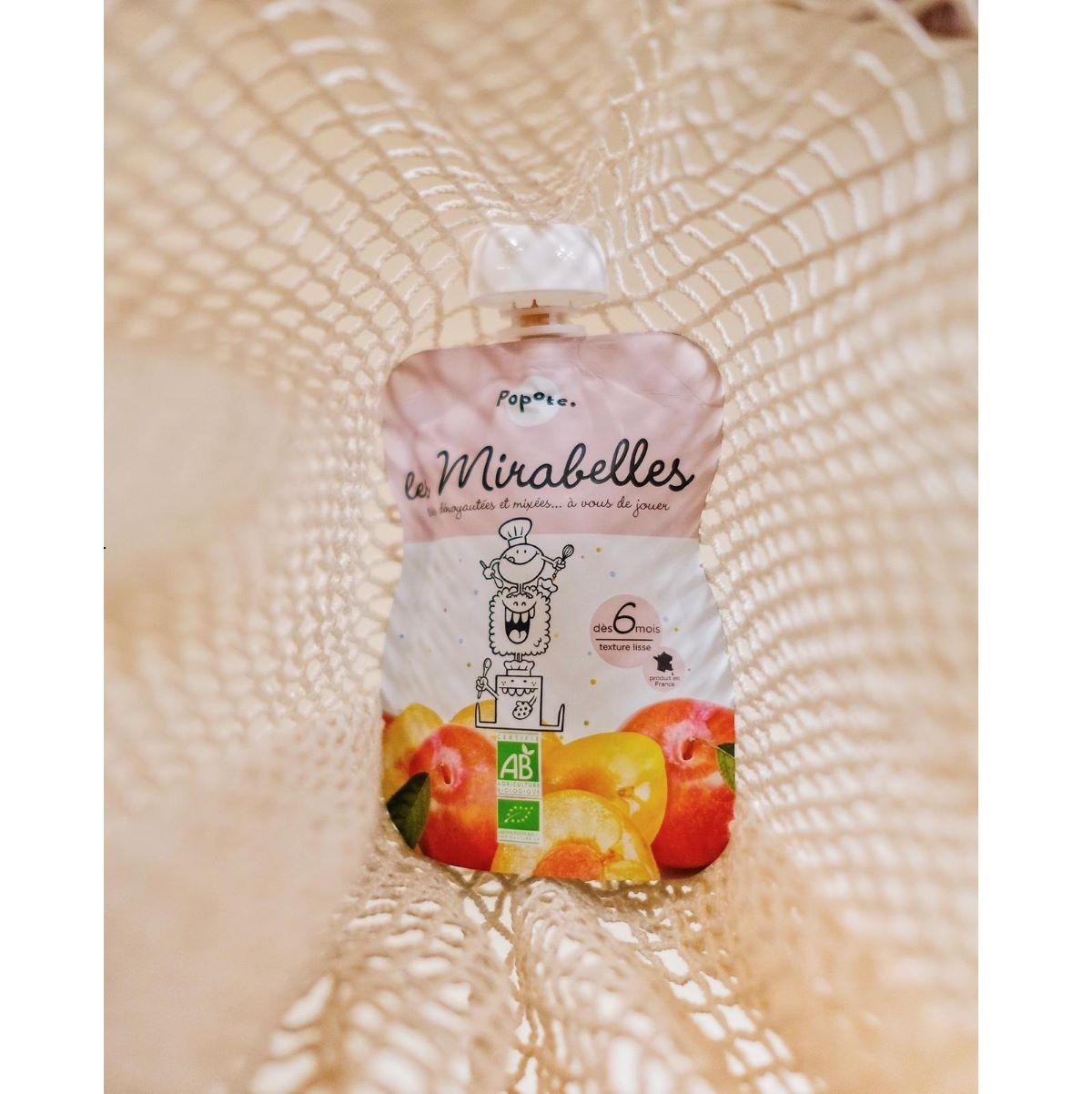 Gourde Les Mirabelles Dès 4-6 mois 120g thumbnail